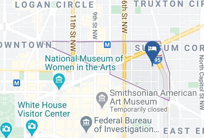 Holiday Inn Express Washington Dc Downtown Map
