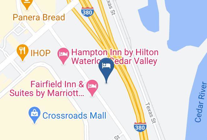 Black Hawk - Holiday Inn Express Waterloo Cedar Falls Maps