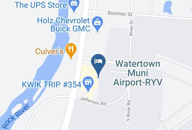 Jefferson - Holiday Inn Express Watertown Maps