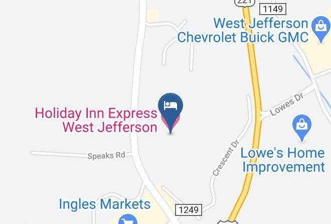 Ashe - Holiday Inn Express West Jefferson Maps