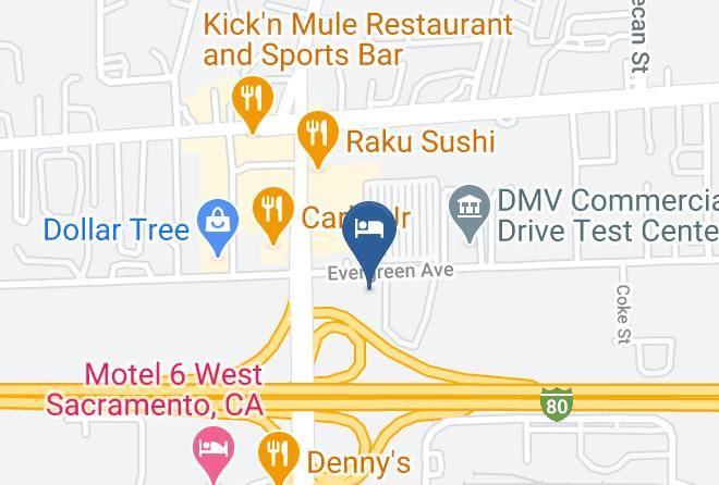 Yolo - Holiday Inn Express West Sacramento Capitol Area Maps