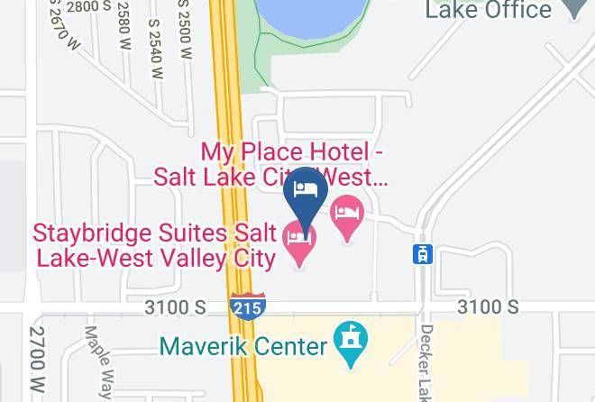 Salt Lake - Holiday Inn Express & Suites Salt Lake City West Valley Maps