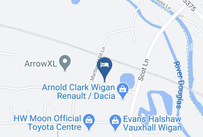 Greater Manchester - Holiday Inn Express Wigan Maps