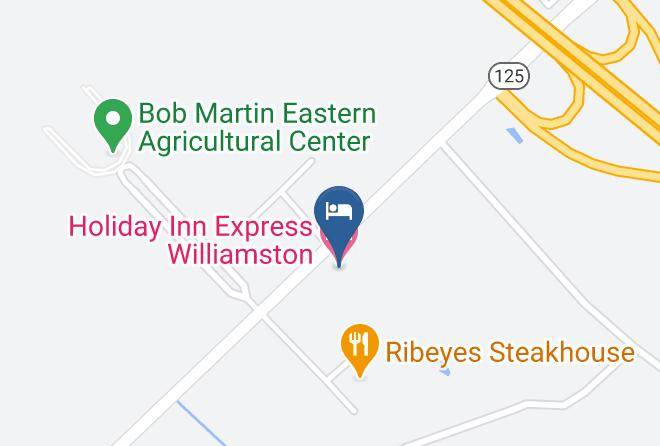 Martin - Holiday Inn Express Williamston Maps