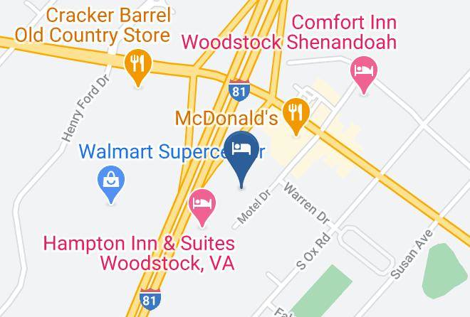 Shenandoah - Holiday Inn Express Woodstock Shenandoah Valley Maps