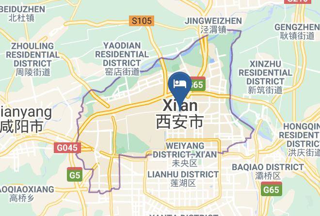 Xi An - Holiday Inn Express Xi'an Qujiang South Maps