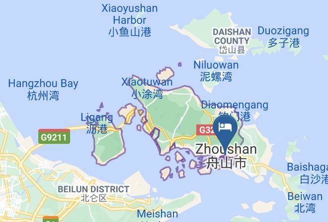 Zhoushan - Holiday Inn Express Zhoushan Dinghai Maps