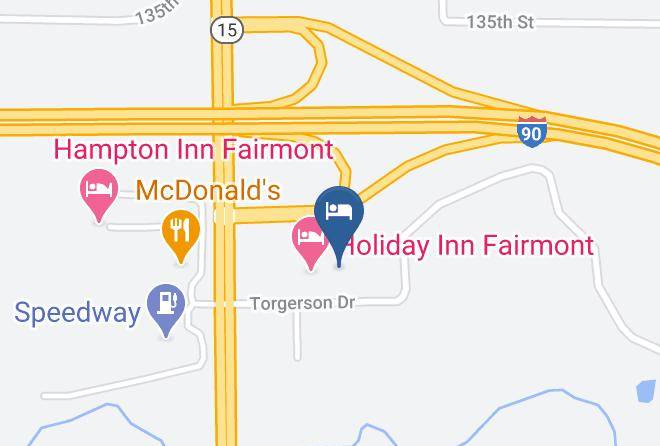 Martin - Holiday Inn Fairmont Maps