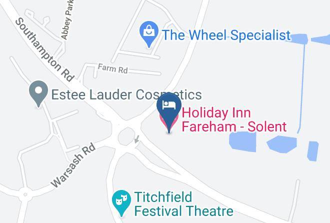 Hants - Holiday Inn Fareham Solent Maps