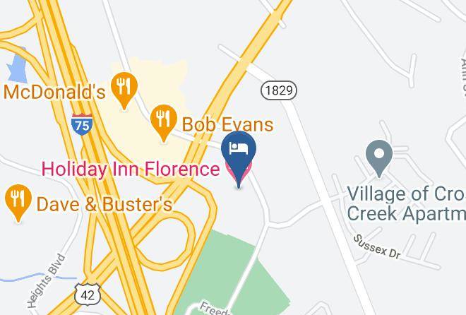 Boone - Holiday Inn Florence Maps
