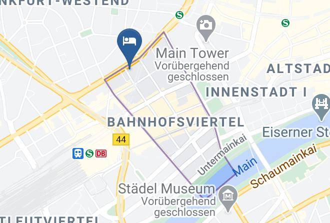 Frankfurt Am Main - Holiday Inn Frankfurt Alte Oper Maps