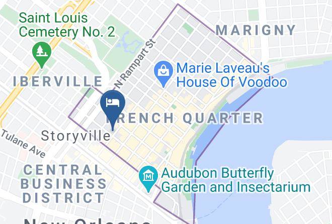 Orleans Par - Holiday Inn French Quarter Chateau Lemoyne Maps