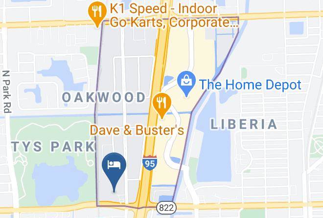 Broward - Holiday Inn Ft Lauderdale Airport Maps