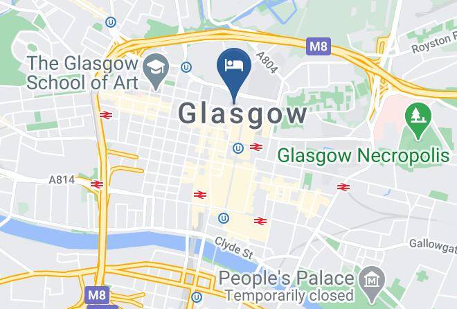 Glasgow City - Holiday Inn Glasgow City Ctr Theatreland Maps