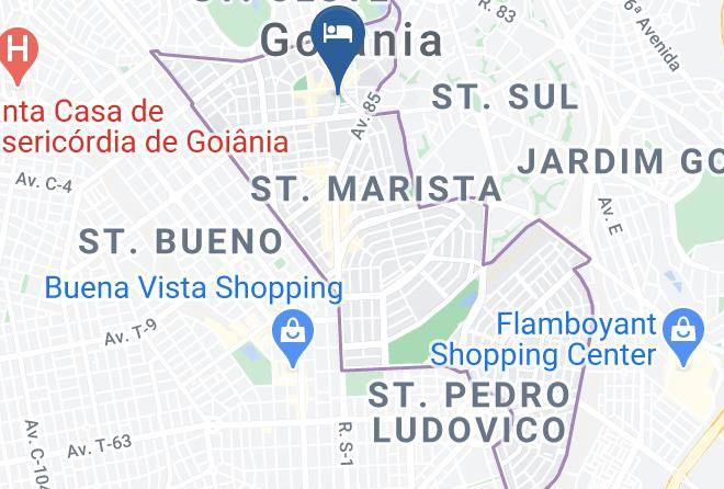 Goiania - Holiday Inn Goiania Maps