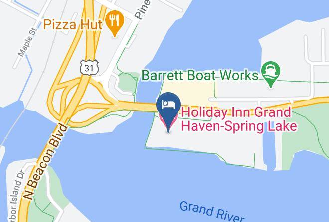Ottawa County - Holiday Inn Grand Haven Spring Lake Maps
