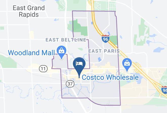Kent County - Holiday Inn Grand Rapids Airport Maps