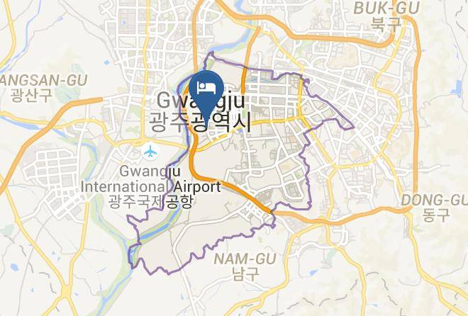 Seogu - Holiday Inn Gwangju Korea Maps
