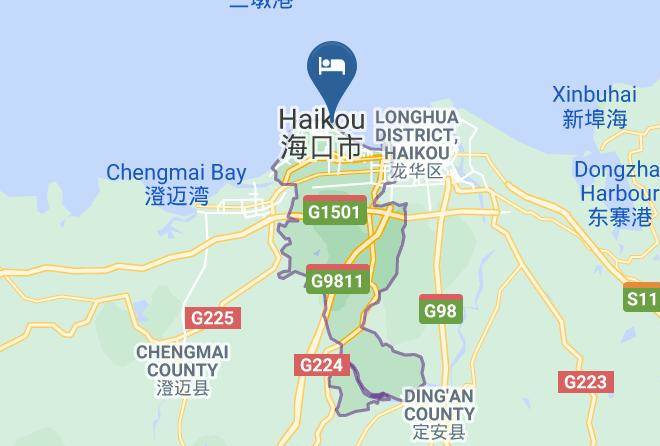 Haikou - Holiday Inn Haikou West Coast Maps