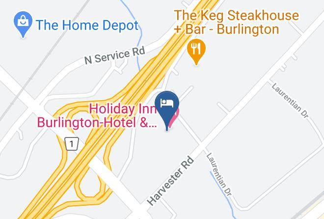 Halton - Holiday Inn Burlington Hotel & Conf Centre Maps