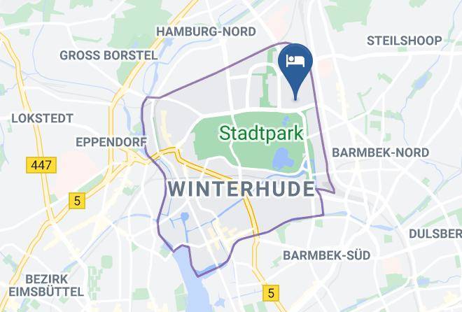 Stadt Hamburg - Holiday Inn Hamburg City Nord Maps