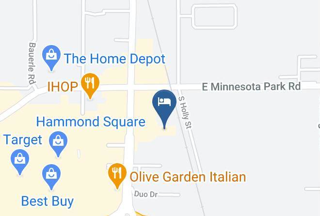 Tangipahoa Par - Holiday Inn Hammond Maps