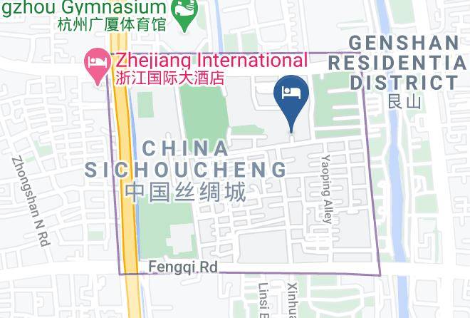 Hangzhou - Holiday Inn Hangzhou City Center Maps
