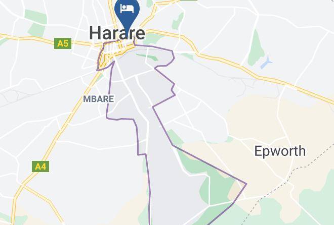 Harare - Holiday Inn Harare Maps