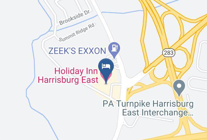 Dauphin - Holiday Inn Harrisburg East Maps