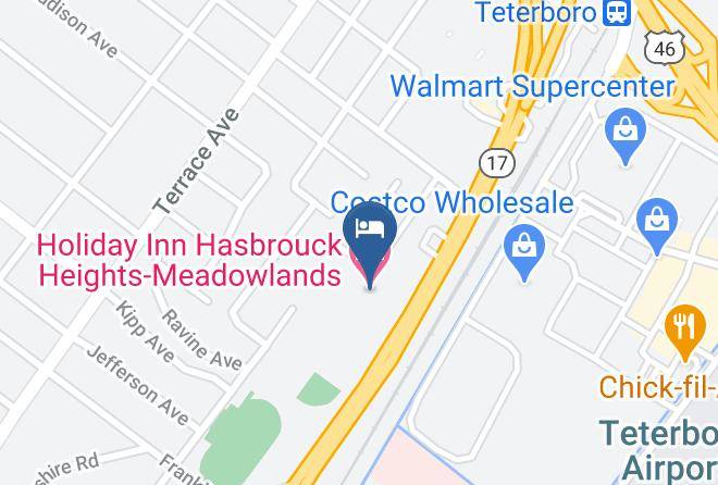 Bergen - Holiday Inn Hasbrouck Heights Meadowlands Maps
