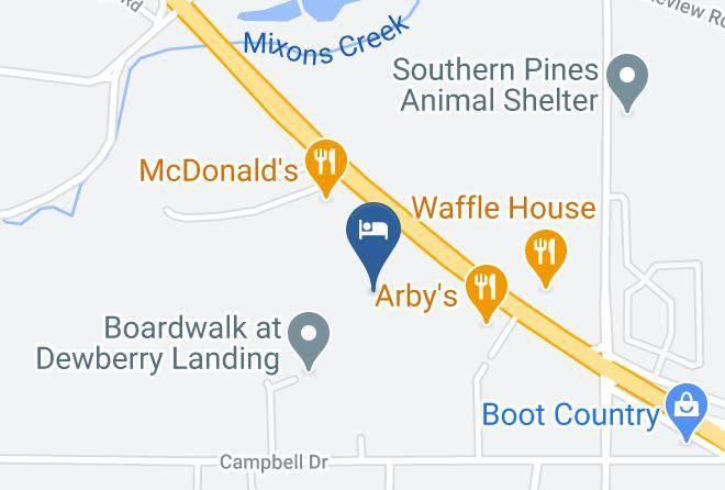 Forrest - Holiday Inn Hattiesburg North Maps