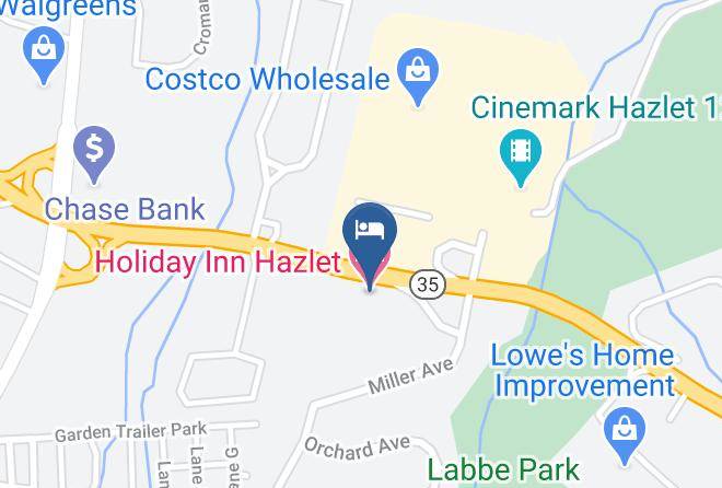 Monmouth - Holiday Inn Hazlet Maps