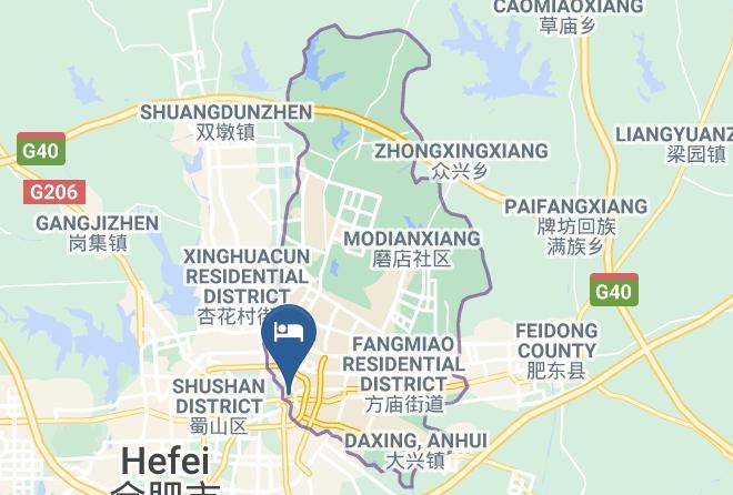 Hefei - Holiday Inn Hefei Downtown Maps