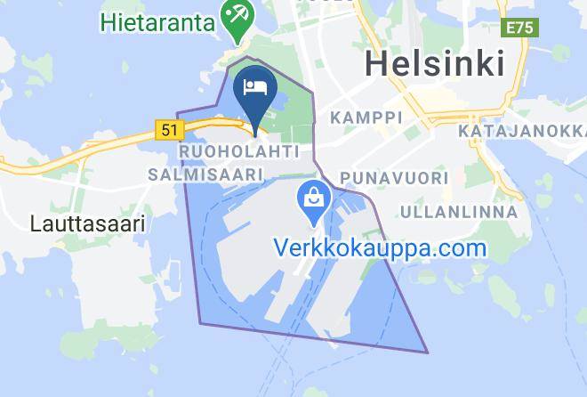 Helsinki - Holiday Inn Helsinki West Ruoholahti Maps