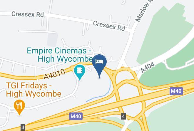 Bucks - Holiday Inn High Wycombe M40 Jct 4 Maps