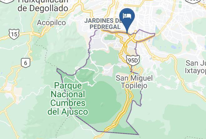 Tlalpan - Holiday Inn Hotel & Suites Mexico Medica Sur Maps