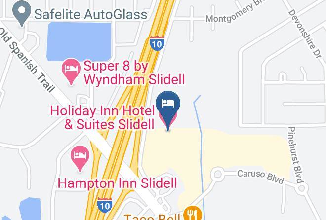 Holiday Inn Hotel & Suites Slidell Map