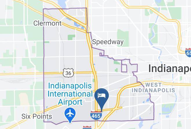 Marion - Holiday Inn Indianapolis Airport Area N Maps