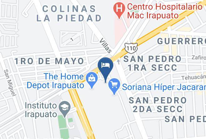 Irapuato - Holiday Inn Irapuato Maps