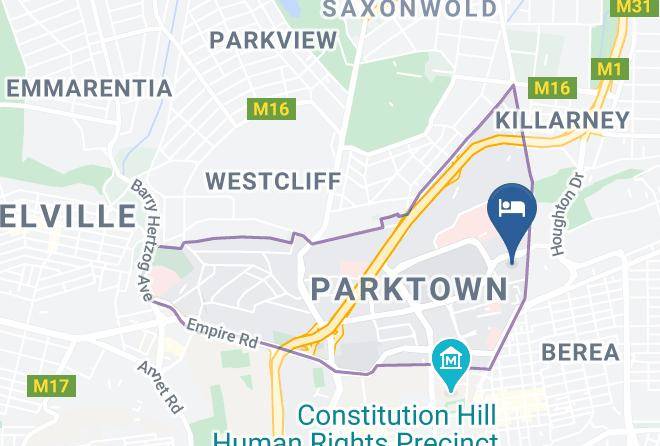 City Of Johannesburg - Holiday Inn Johannesburg Sunnyside Park Maps