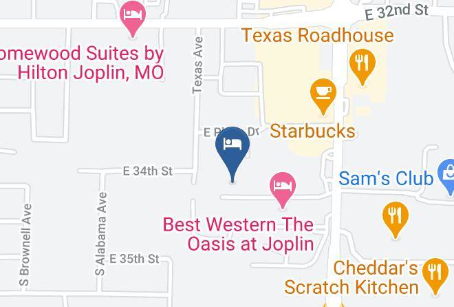 Newton - Holiday Inn Joplin Maps