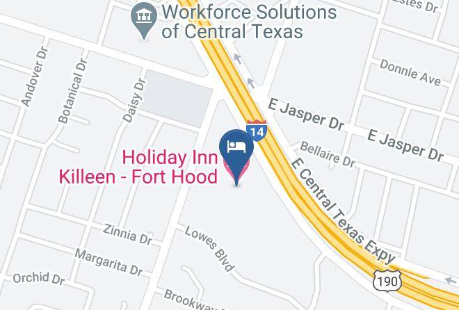 Bell - Holiday Inn Killeen Fort Hood Maps
