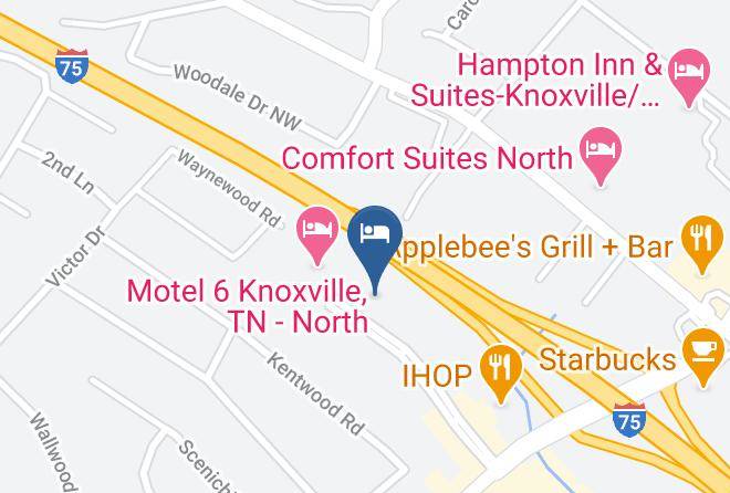 Knox - Holiday Inn Knoxville N Merchant Drive Maps