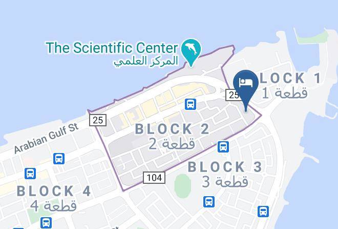 Al Salmiyah - Holiday Inn Kuwait Salmiya Maps