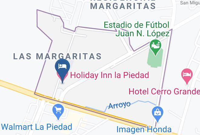 La Piedad - Holiday Inn La Piedad Maps