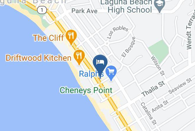 Orange - Holiday Inn Laguna Beach Maps