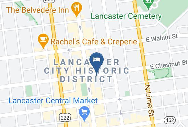 Lancaster - Holiday Inn Lancaster Maps