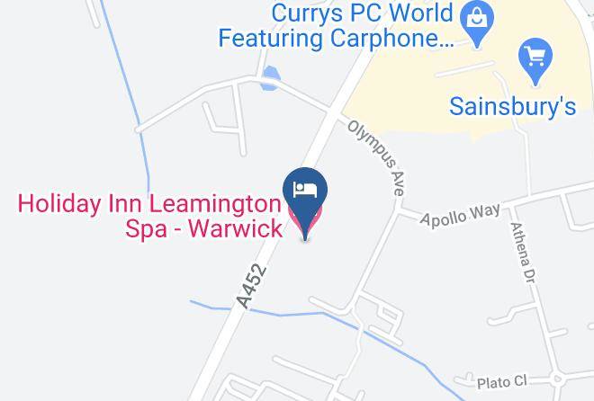 Warks - Holiday Inn Leamington Spa Warwick Maps