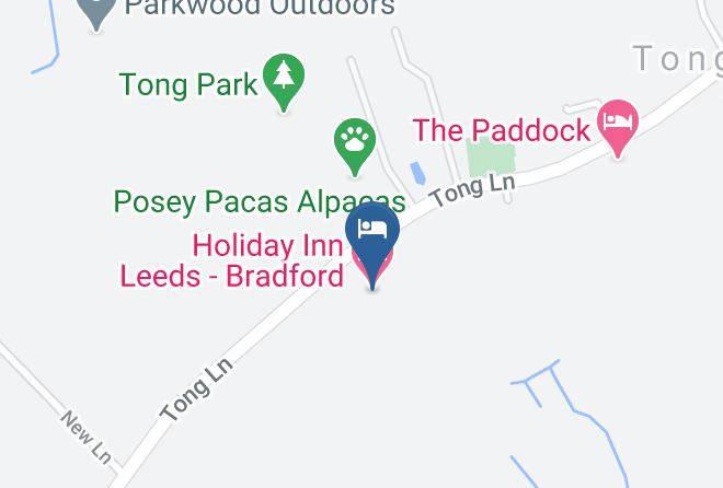 Bradford - The Tong Park Hotel Maps