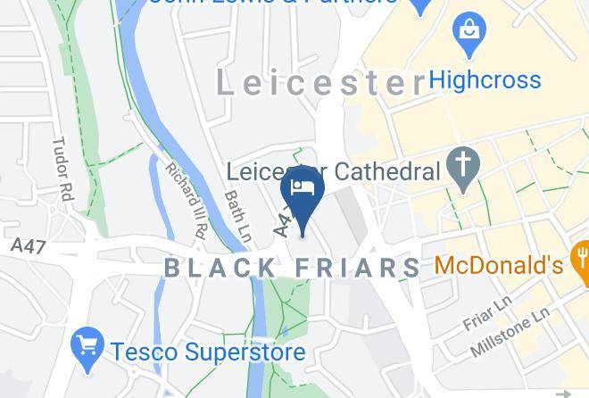 Leicester City - Holiday Inn Leicester Maps